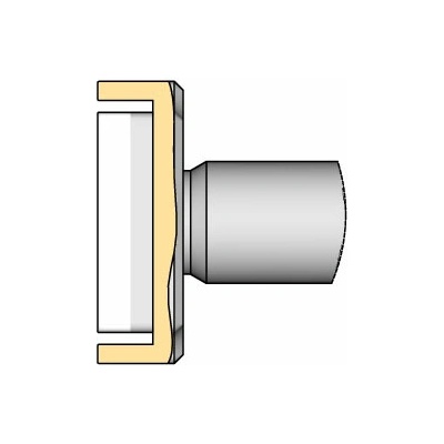 JBC C245352 – odpájecí hrot QFP 15,4 × 15,4 mm