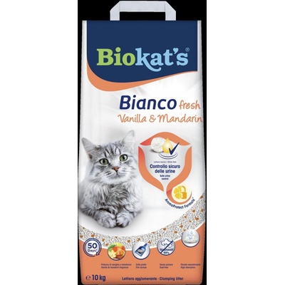 Biokat’s Bianco Fresh vanilka a mandarinka 10 kg