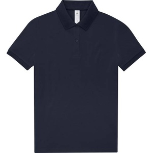 B&C Collection B&C MY POLO 210 / Дамска поло тениска от пике от тежък памук - тъмносиньо XS (01W463zl000)