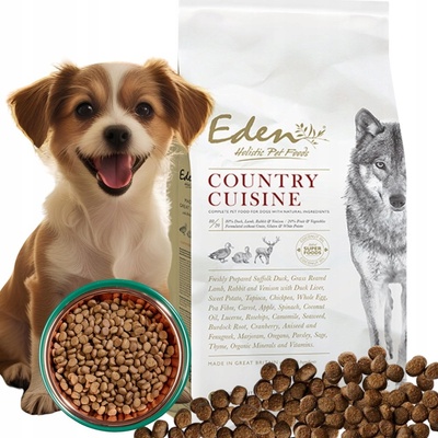 Small Kibble Eden Holistic Country Cuisine Eden 80/20 Dry Dog Food