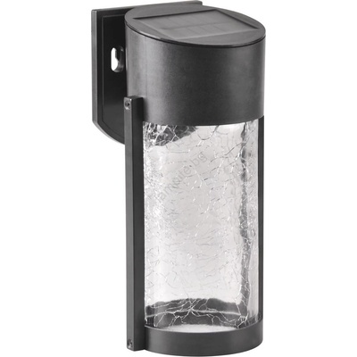 Polux LED соларен стенен фенер VETRO LED/1, 2V 600 mAh IP44 (SA1811)