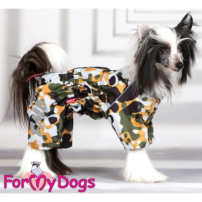 FOR MY DOGS pláštěnka MULTI CAMO