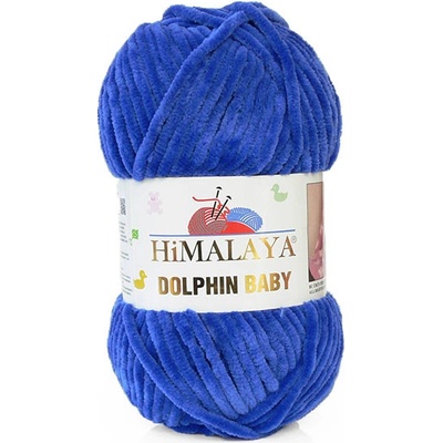 Himalaya Příze Dolphin Baby 80329 - královská modrá