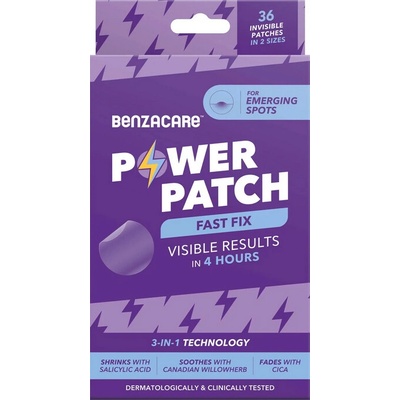 BENZACARE Power patch fast fix náplasti na nedokonalosti pleti 36 ks