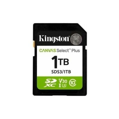 Kingston SDXC Canvas Select Plus Gen3 1TB SDS3/1TB