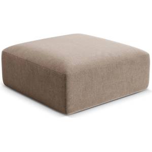 Cosmopolitan Design Светлокафява кадифена табуретка Campi - Cosmopolitan Design (COS_POUF_120_F1_CAMPI2)