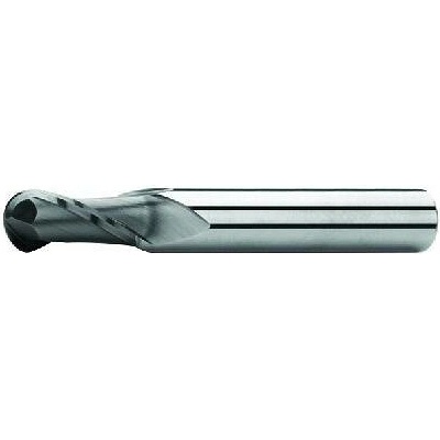 ZPS-FN Fréza kopírovací R=1/2D 5x10x57, Z2,30°, DIN 6527L, SK, AlTiN, N