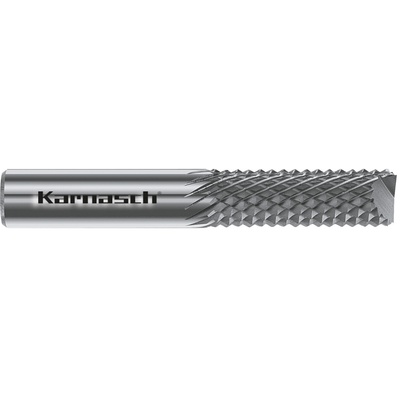 Karnasch 116003013 | Tvrdokovová rotačná fréza s dvomi britmi s čelným ozubením pre GFK, CFK 6,0x19x6-50 mm