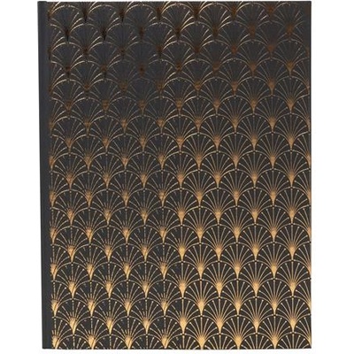 EXACOMPTA Книга за гости, 27x22 cm, 50 страници, EXACOMPTA "Neo Deco", черна 47985E (47985E)
