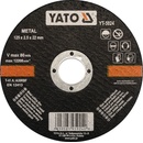 Yato Kotouč řezný na kov 125 x 22 x 2,5 mm YT-5924