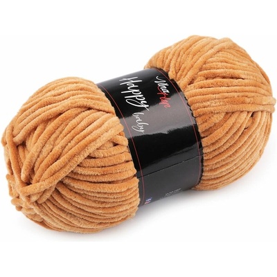 Pletací žinylková příze Happy Baby 100 g - 1 (4002) bílá