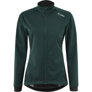 Löffler Дамско ветрозащитно яке за колоездене Löffler Women's Bike Jacket Beta Airblocc Light Cycling jacket - Forest - размер 46 (EU) (151-0831-0216)