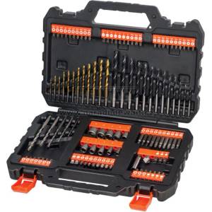 Black & Decker Комплект от 109 бормашини, битове и вложки black+decker a7200 (a7200)