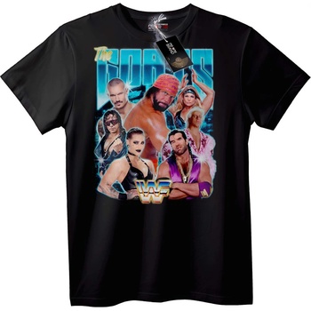 NOONEBRAND Тениска WWE Легенди от 80-те - 2XL, White