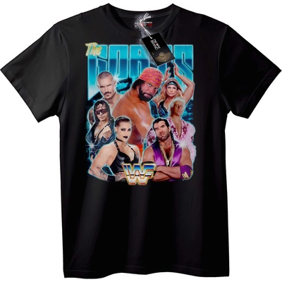 NOONEBRAND Тениска WWE Легенди от 80-те - 2XL, White
