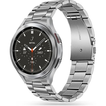 Tech-Protect Стоманена верижка за Samsung Galaxy Watch 4/5/5Pro/6/7/FE от Tech-Protect Stainless - сребриста (9589046917295)