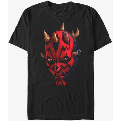 ZOOT. Fan Черна унисекс тениска Star Wars Maul Face ZOOT. Fan | Cheren | МЪЖЕ | L
