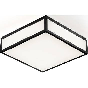 DECOR WALTHER Таванна или стенна лампа Bauhaus 30 x 30 см черен мат (0219360)