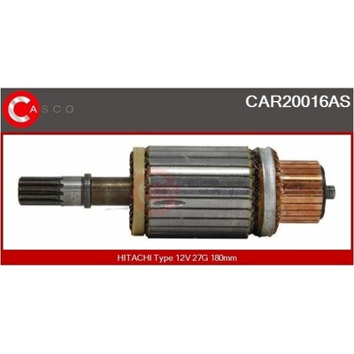 Rotor, štartér CASCO CAR20016AS