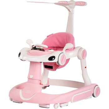 Chipolino Детска проходилка 5 в 1 Chipolino - Happy Walker, розова (PRHW02504PI)