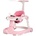 Chipolino Детска проходилка 5 в 1 Chipolino - Happy Walker, розова (PRHW02504PI)