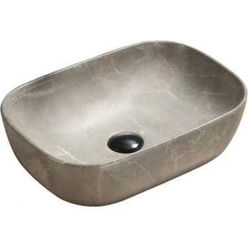 Mexen Rita мивка за плот 45 x 32 cm, бежов камък - 21084597 (21084597)