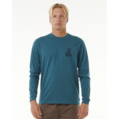 Rip Curl VAPORCOOL SEARCH STACK L/S TEE Trekking Green