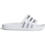 adidas Детски сандали adidas Kid's Adilette Aqua Slides Sandals - Ftwr White / Silver Metallic / Ftwr White - размер 34 (EU) (702-4510-0417)