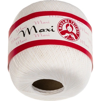 Bellatex Příze MAXI MT 100g / 565 m bílá barva