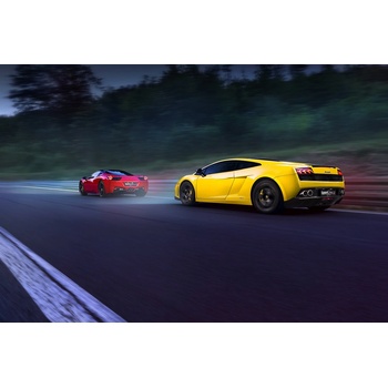 Ferrari vs Lamborghini Morava 1 osoba 40 minut