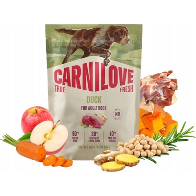Carnilove krmivo s kachnou 1,5 kg