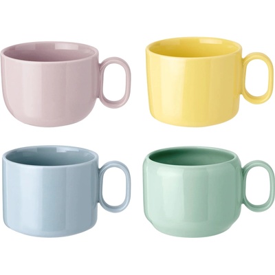 RIG-TIG Чаша mix'n'match 200 мл, комплект от 4 бр. , керамика с глазура, rig-tig (rigz00141)