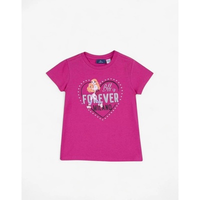 PUMA CHICCO Girls Milano Tee Dark Pink