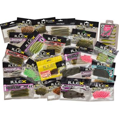 ILLEX Sada Promo Illex Soft Baits S 30 ks
