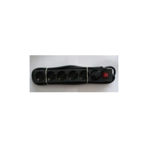  Разклонител, 220V, 6 гнезда, 1.5m кабел