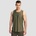 GymBeam Мъжки топ Combat Olive Grey L