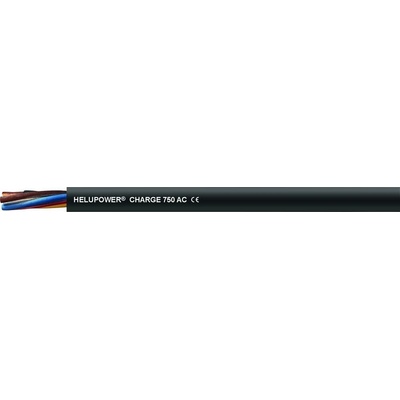 Helu 17001066-50 Nabíjecí linka, Helu POWER® CHARGE-750-AC, 5 G 2.50 mm² + 1 x 0.50 mm², černá, 50 m