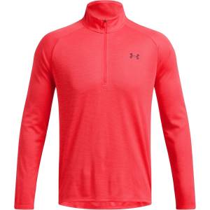 Under Armour Tech ½ Zip Long Sleeve Mens - Racer Red