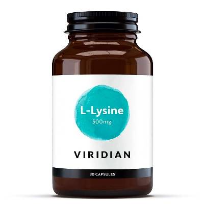 Viridian L-Lysine 30 kapslí