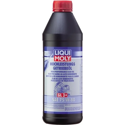 LIQUI MOLY GL3+ SAE 75W80 60 литра