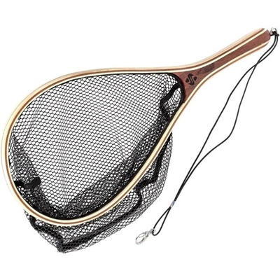 Snowbee Drevený Rakový Podberák Wooden Landing Net Small