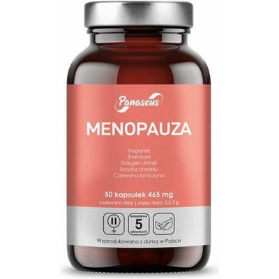 Panaseus Menopauza 465 mg 50 kapsúl