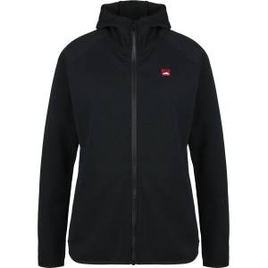 Bergfreunde Дамски вълнен пуловер Bergfreunde Women's MerinoFleece NeuffenBF. Zip Hoody Fleece jacket - Black (105-5852-0114)