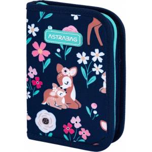 Astra Единичен несесер без аксесоари ASTRABAG Еленчета, АC1, 20 x 14 x 3.5 см (AS503024048)