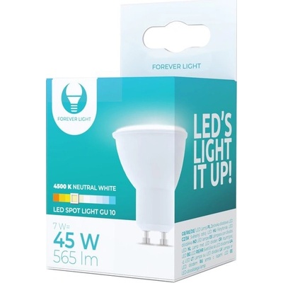 Forever Light LED žiarovka GU10 3W 230V 3000K 240lm