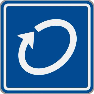 Dopravní značka IP1 Okruh