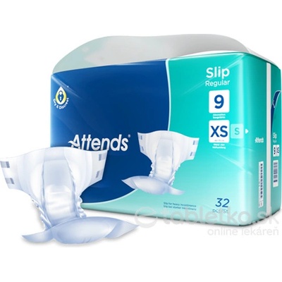 Attends Slip Regular 9 XS 32 ks