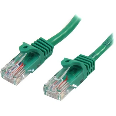 StarTech StarTech. com 45PAT50CMGN мрежов кабел Зелен 0, 5 м Cat5e U/UTP (UTP) (45PAT50CMGN)