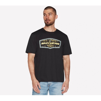 Skechers Тениска Skechers Men's Latitude Regular Fit T-Shirt - Black