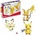 Mattel MEGA Pokémon Build And Show Pikachu Evolution Trio